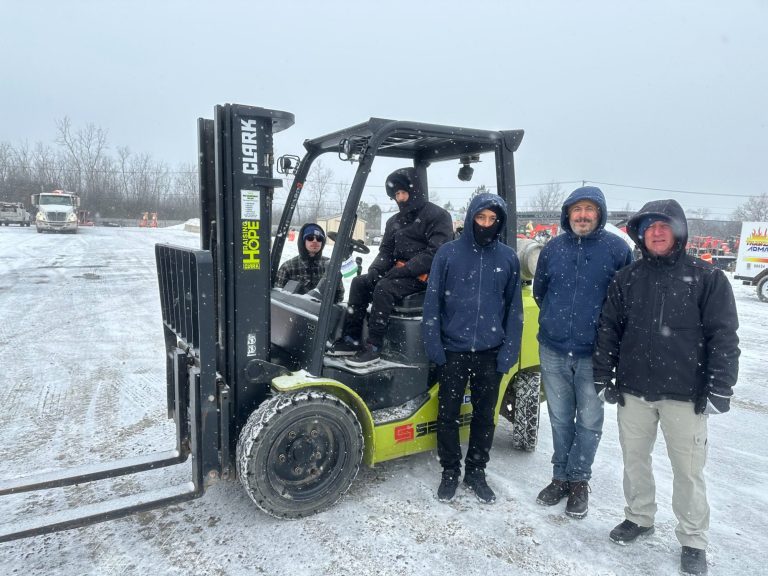 Weprovide Forklift training at all times of the year!
